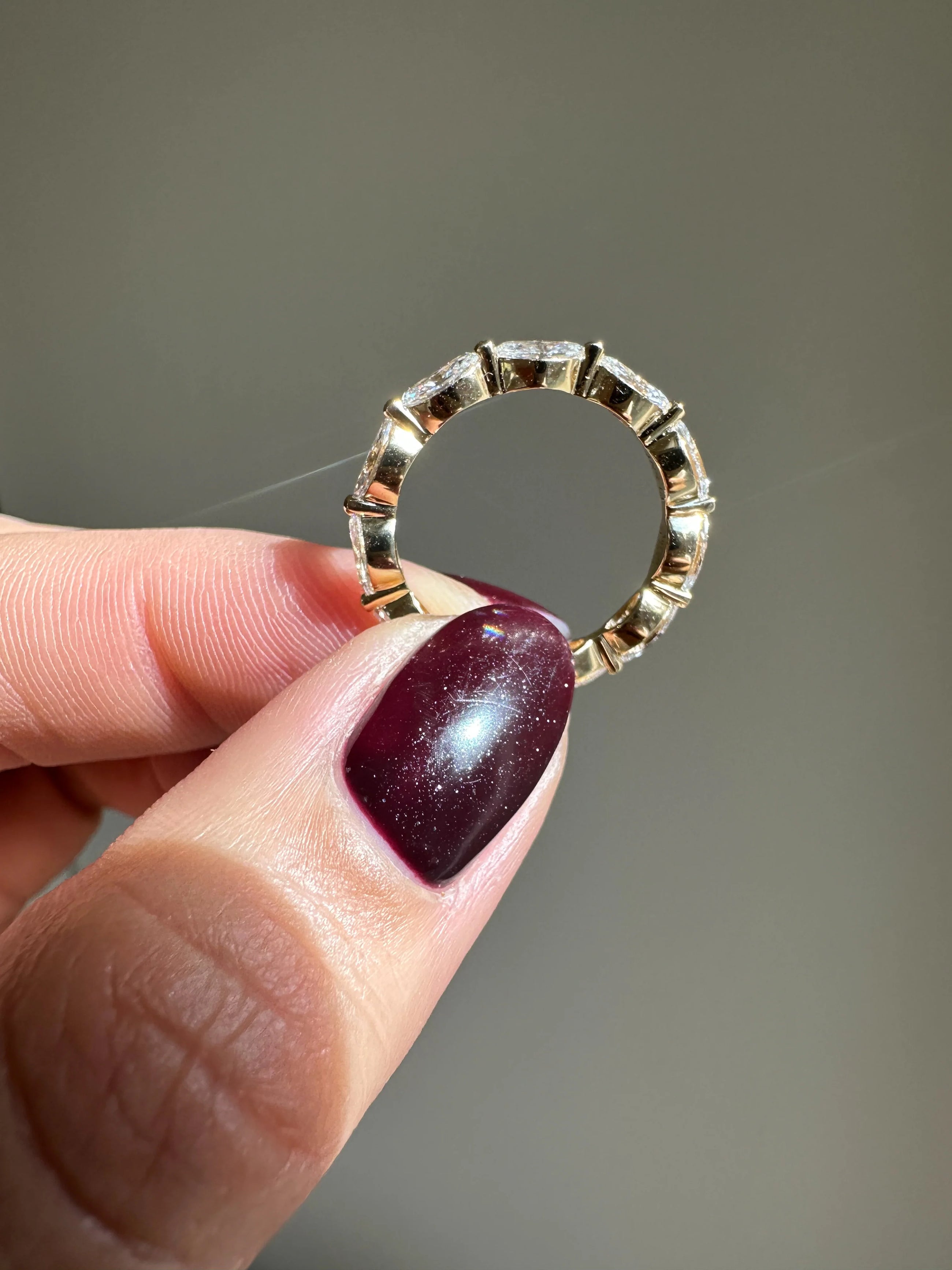 I’m a Marquise Diamond - Eternity Band