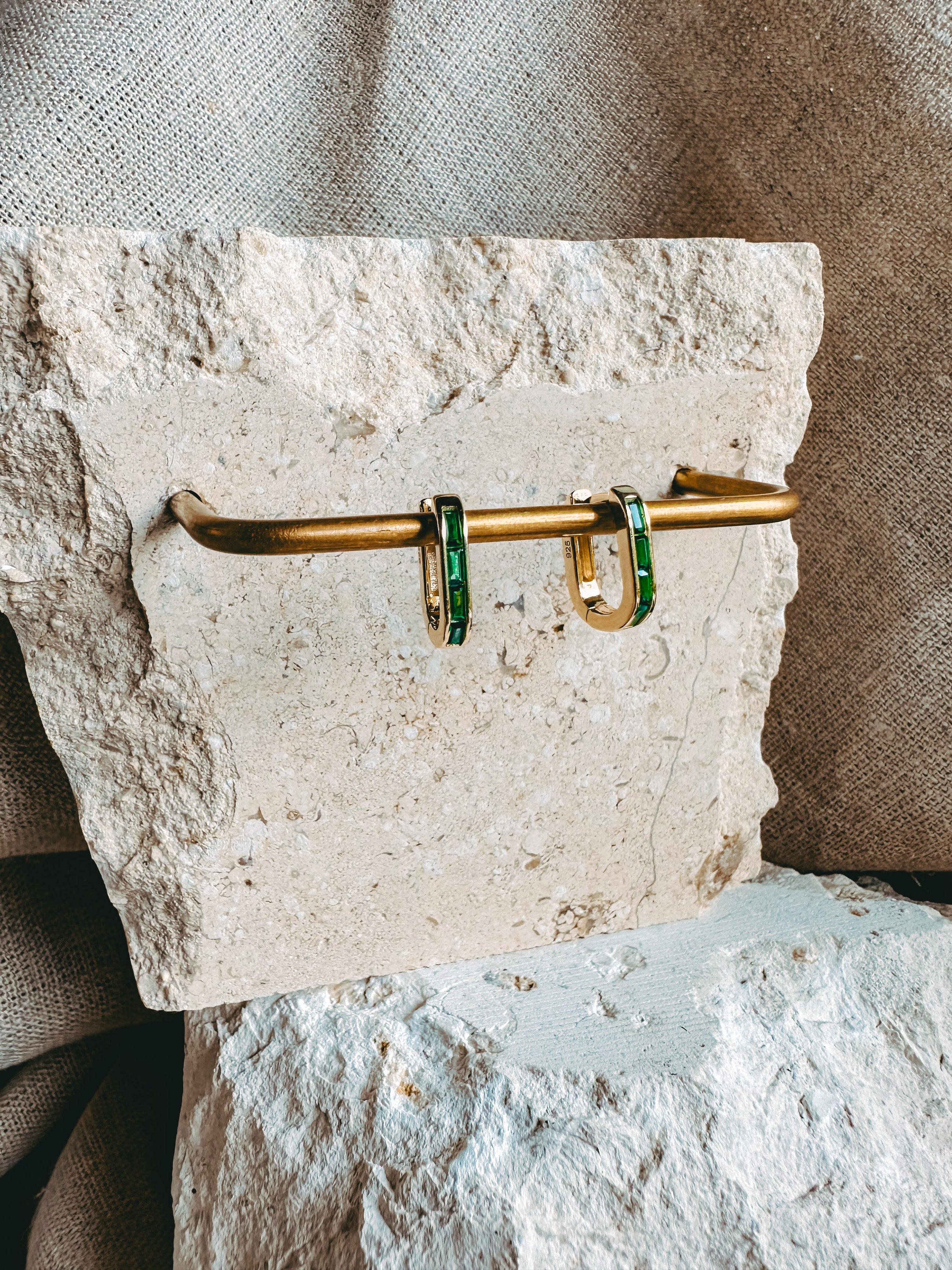 Baguette Hoops ~ Small