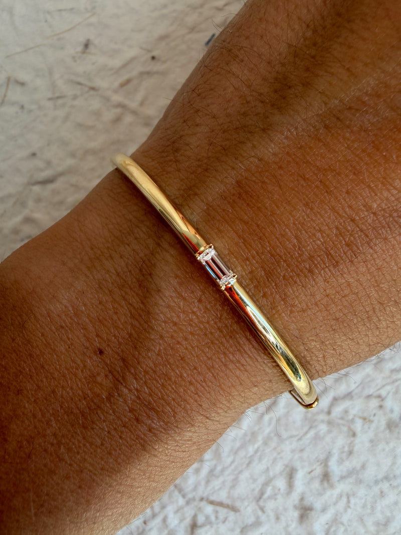 Empire Baguette Bangle