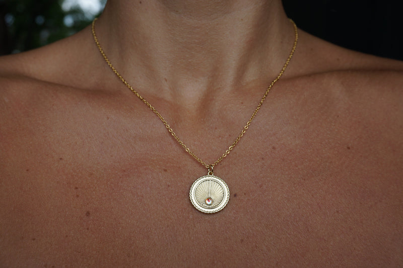 Sunshine Coin Necklace
