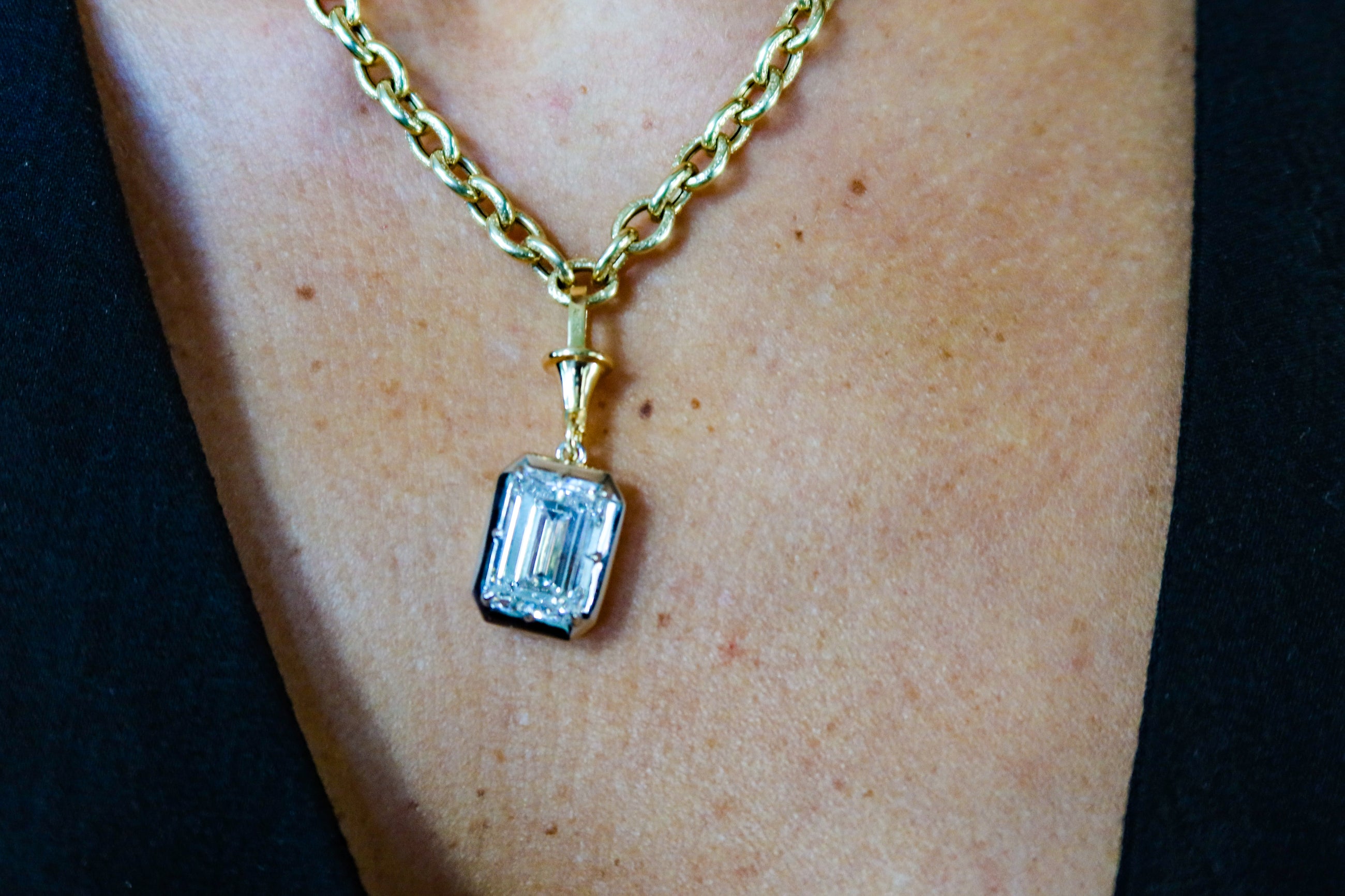 Seraphine Emerald Pendant