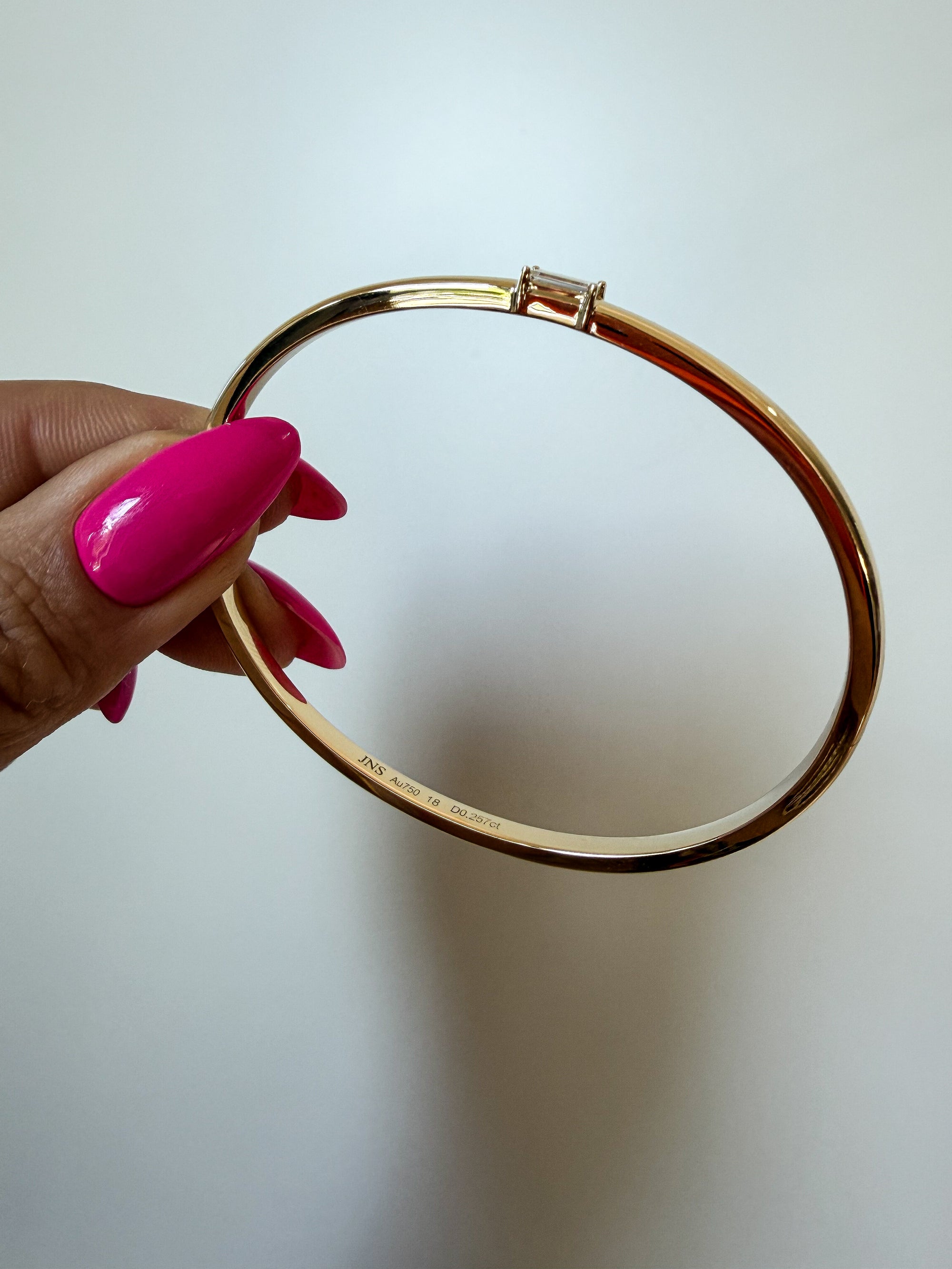 Empire Baguette Bangle