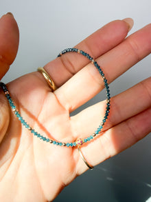 Blue Diamond Whisper Necklace