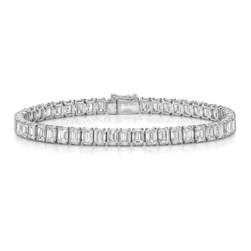 The Emerald Cut Tennis Bracelet
