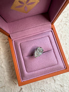 The Big Slanted Pear Ring