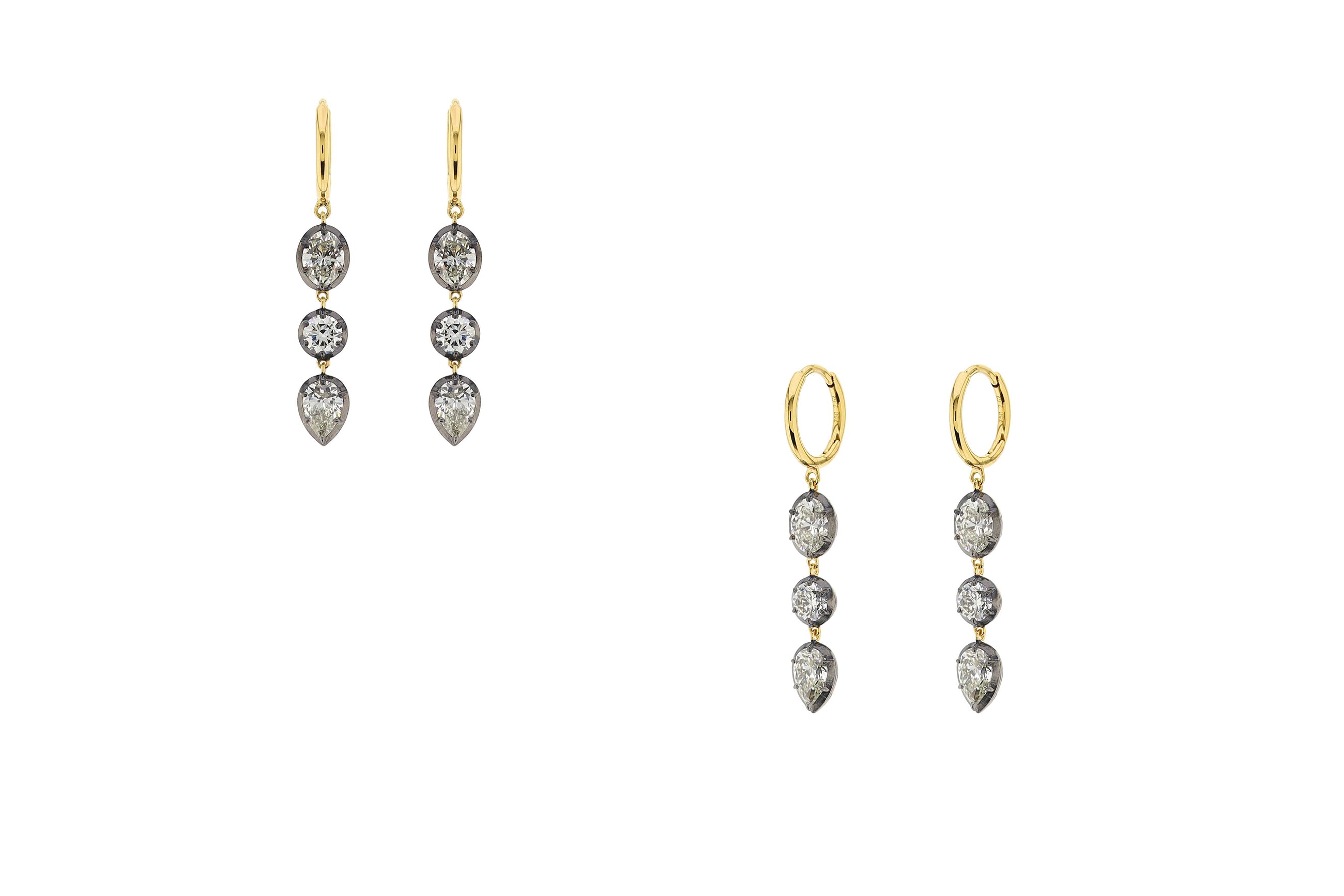 Seraphine Trio Drip Earrings