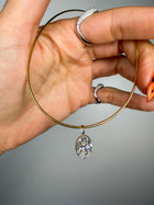 Georgian Oval Pendant Necklace