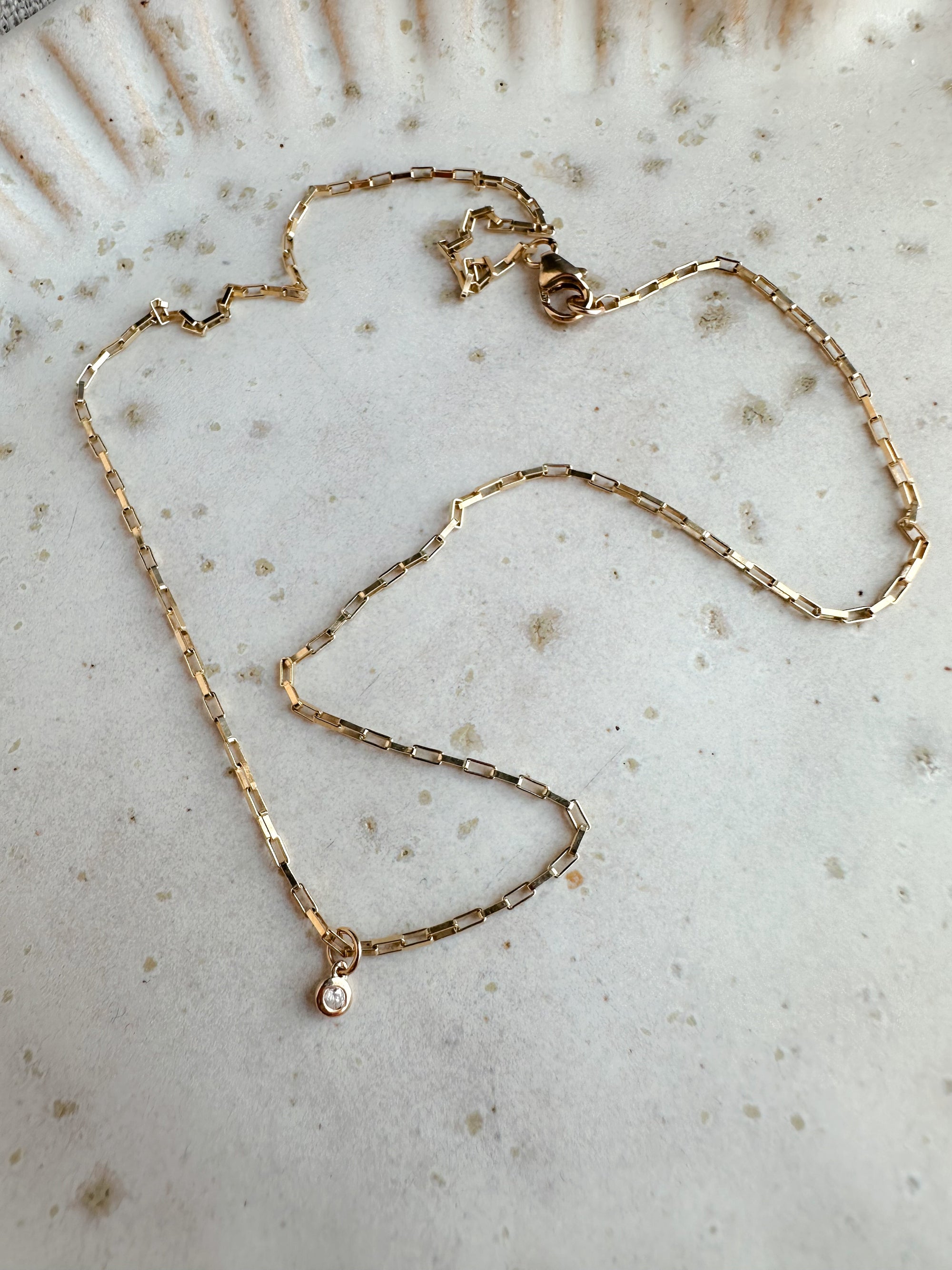 Diamond Link Necklace