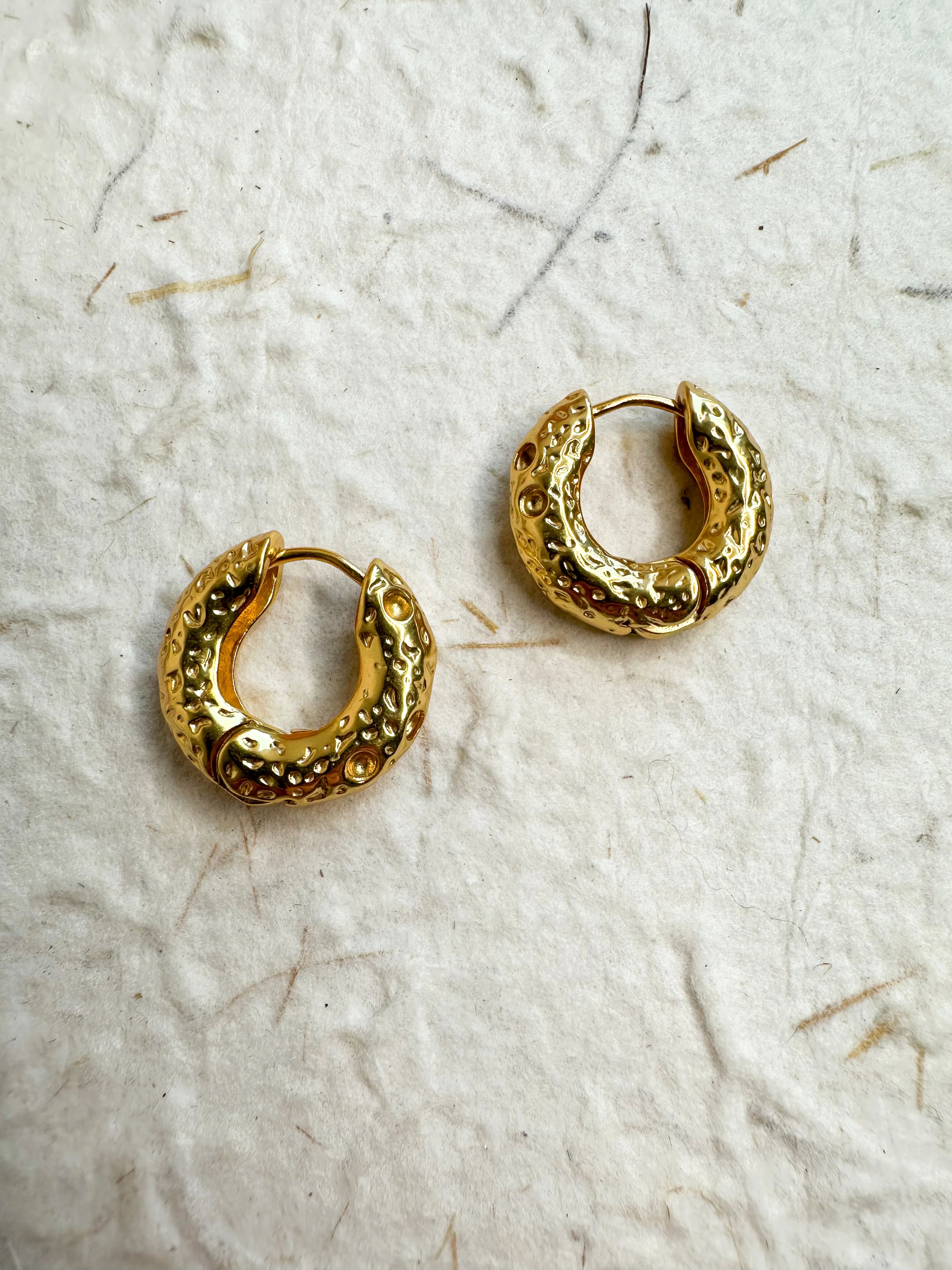 Hammered Hoops