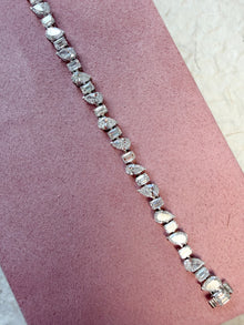 The Multi-Shape Diamond Tennis Bracelet