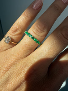 The Zambian Emerald Eternity Ring