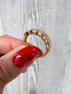 The Emerald Bezel Band