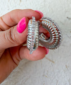 Cosmo Ribbed Hoops