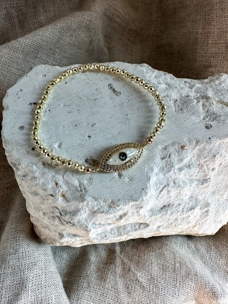 Golden Eye Bracelet