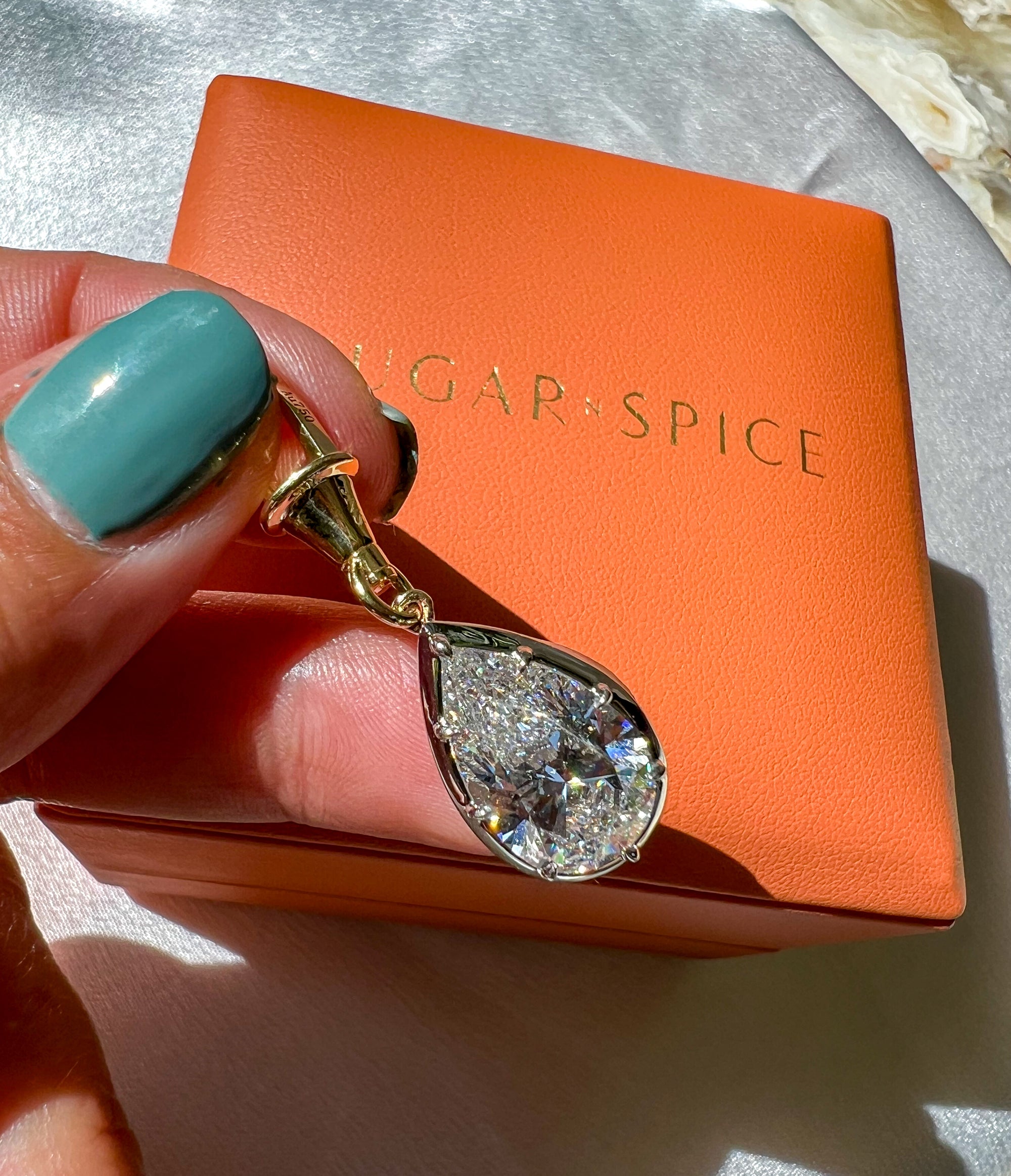 Seraphine Pear Pendant