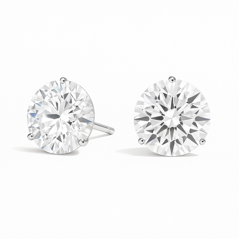 The Show Stoppers - Brilliant Cut 6ctw Diamond Studs