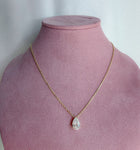 Two Carat Solitaire Necklace