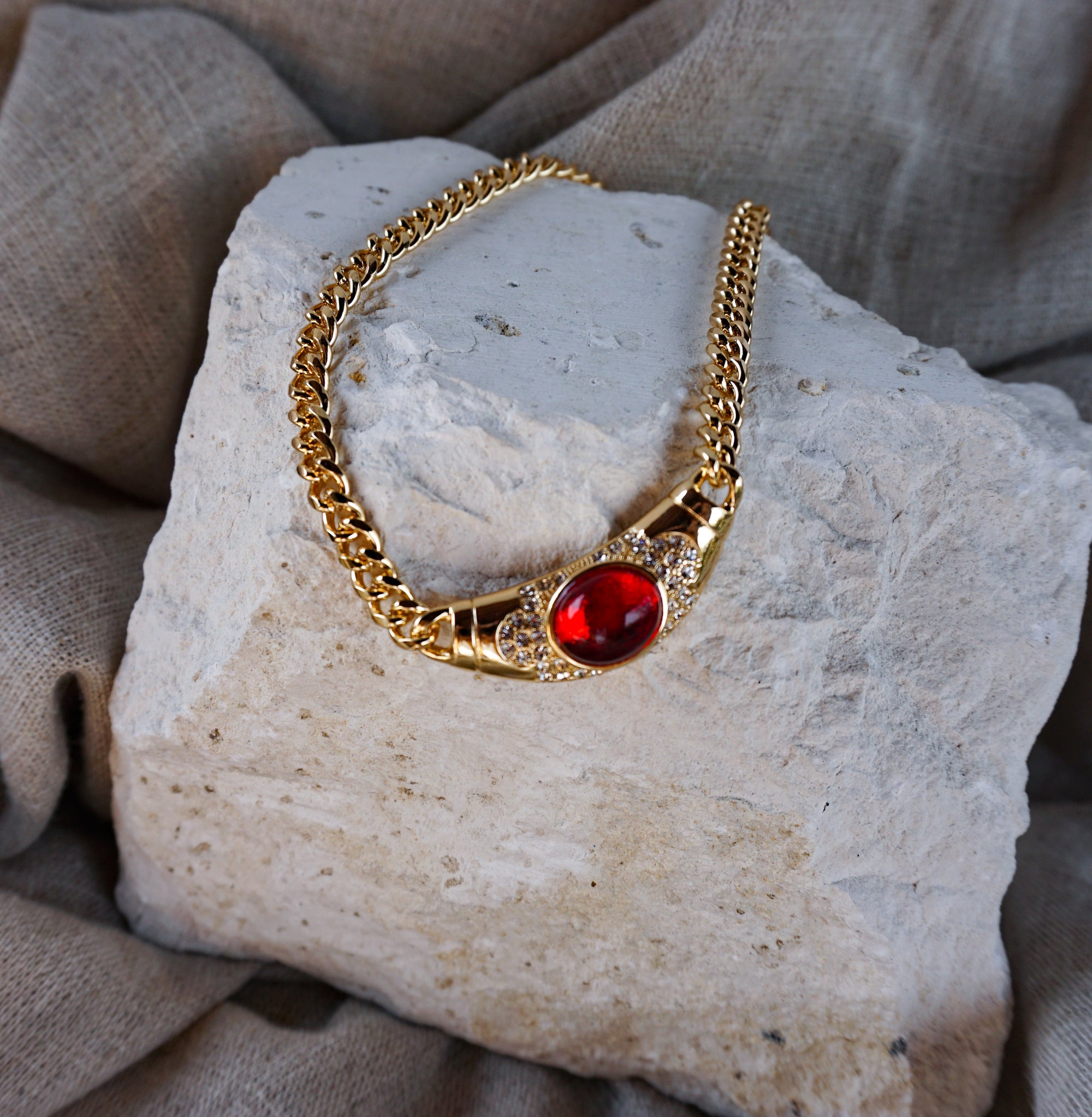 Ruby Woo Necklace