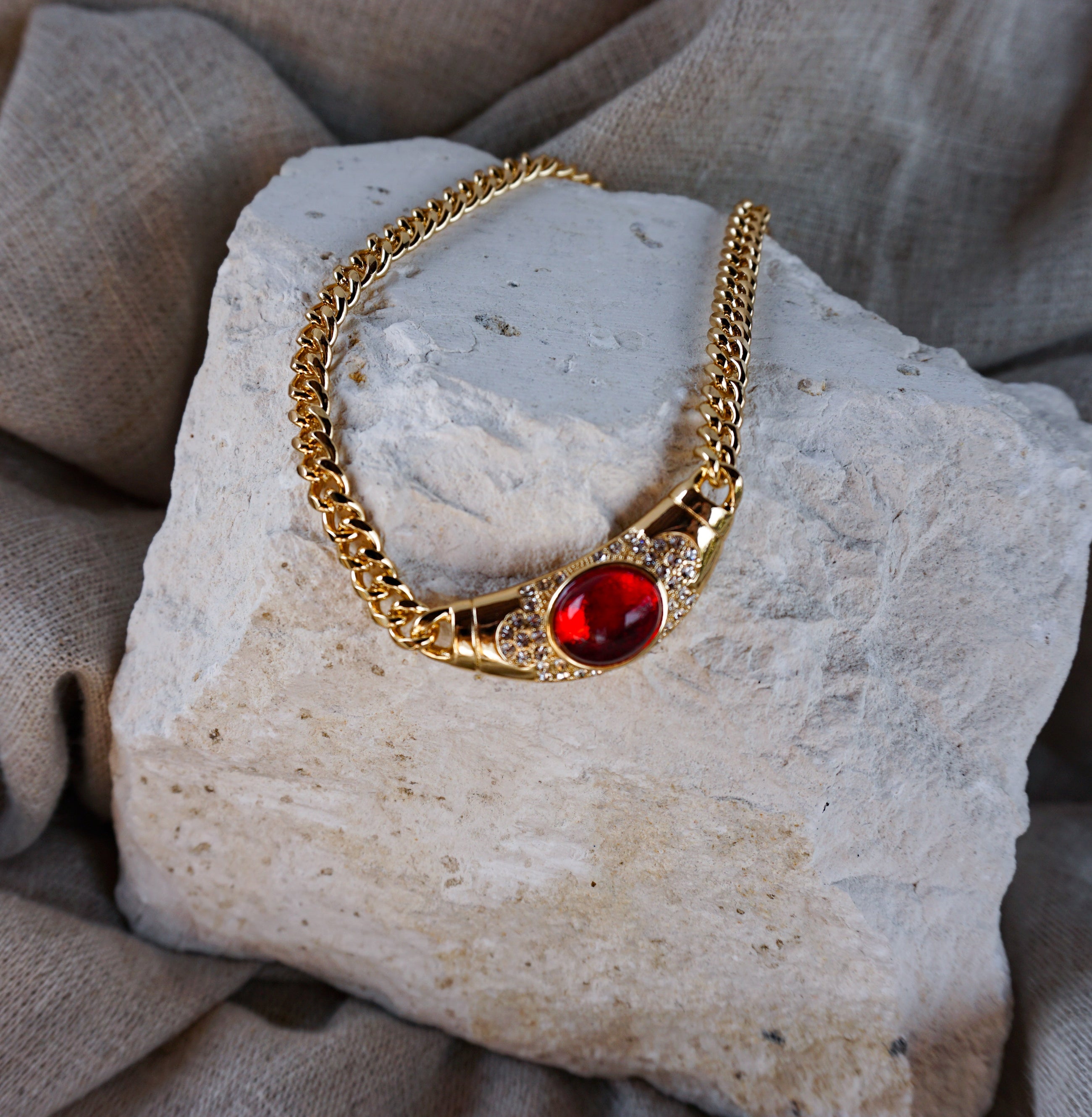 Ruby Woo Necklace