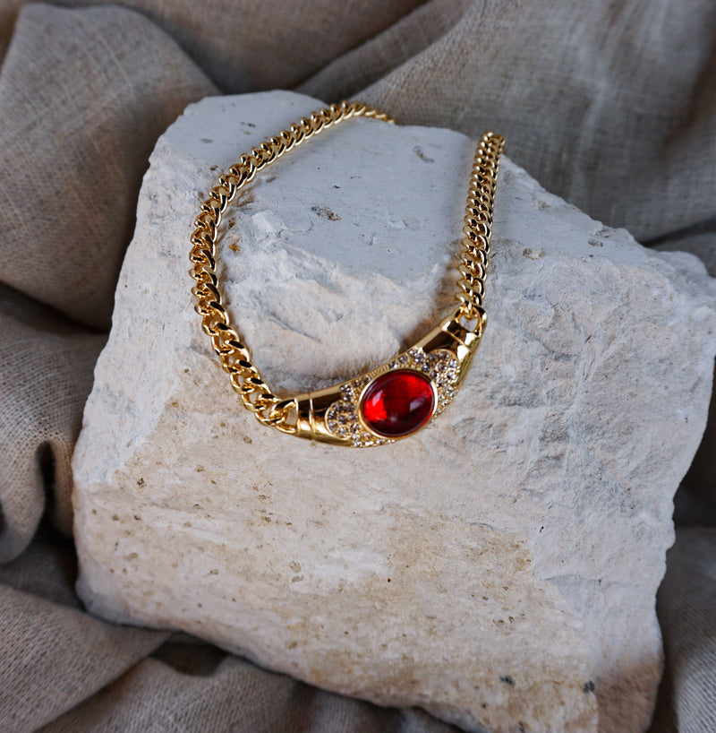 Ruby Woo Necklace