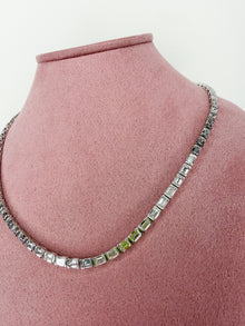 The Emerald Riviera Tennis Necklace