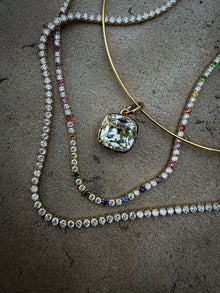Heirloom Antique Cushion Pendant