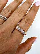 The Bar Baguette Ring