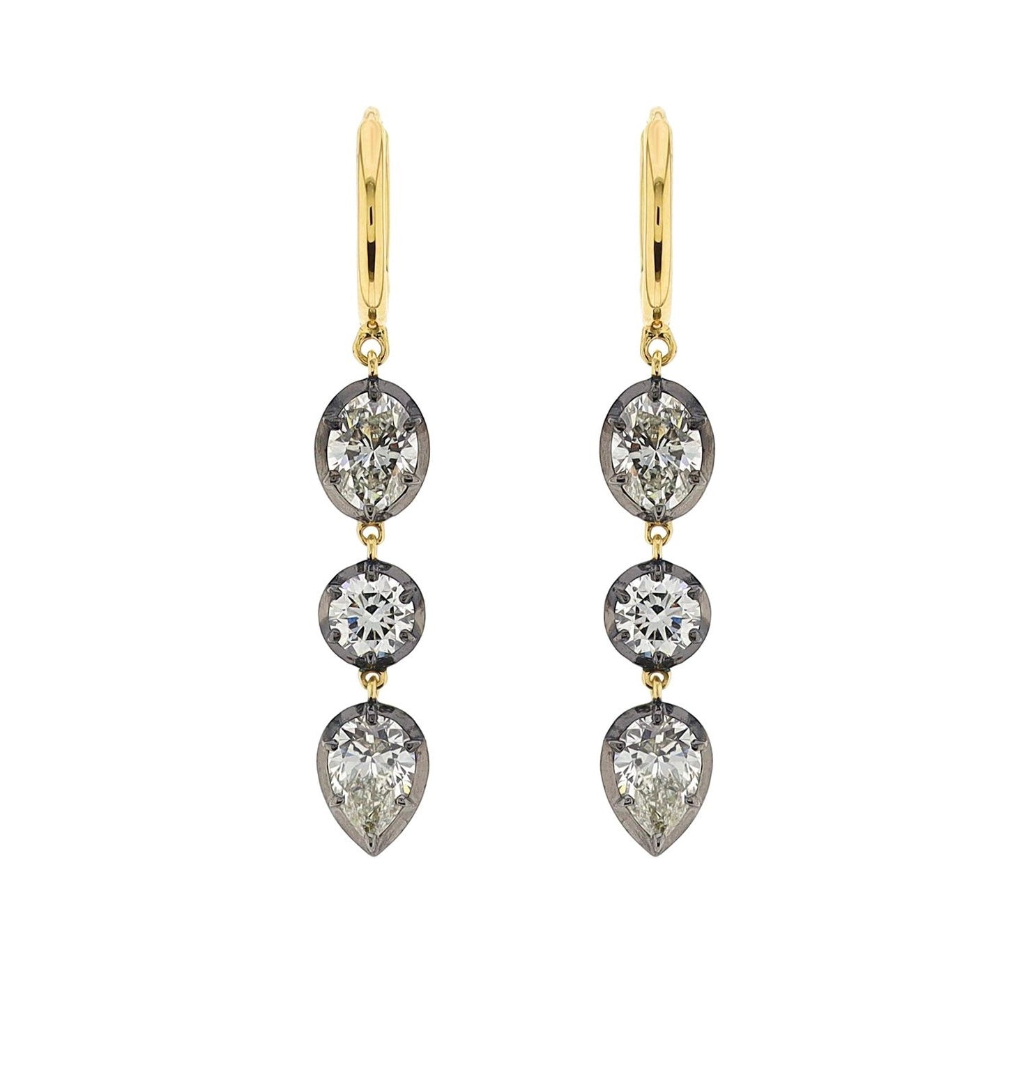 Seraphine Trio Drip Earrings