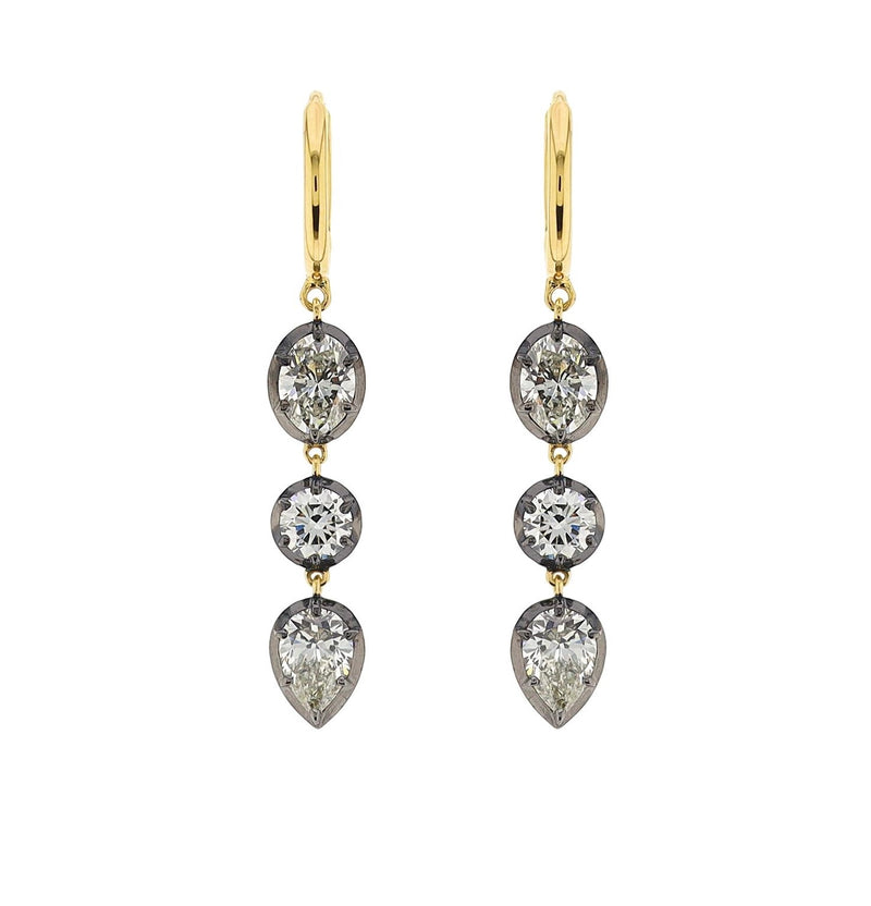 Seraphine Trio Drip Earrings