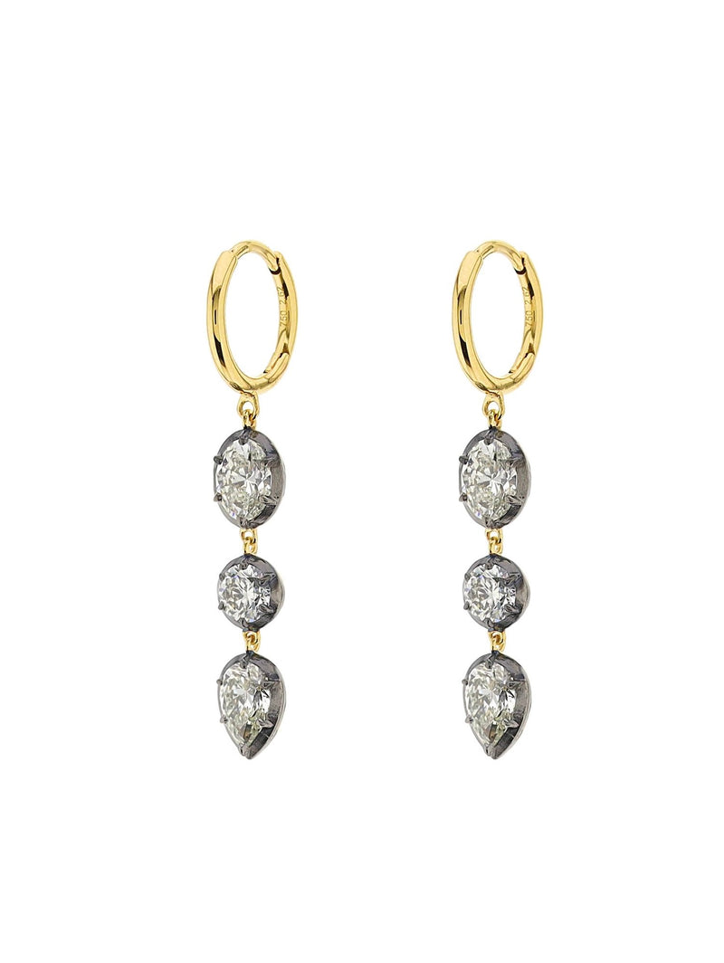 Seraphine Trio Drip Earrings