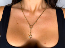 The Paperclip Lariat Chain