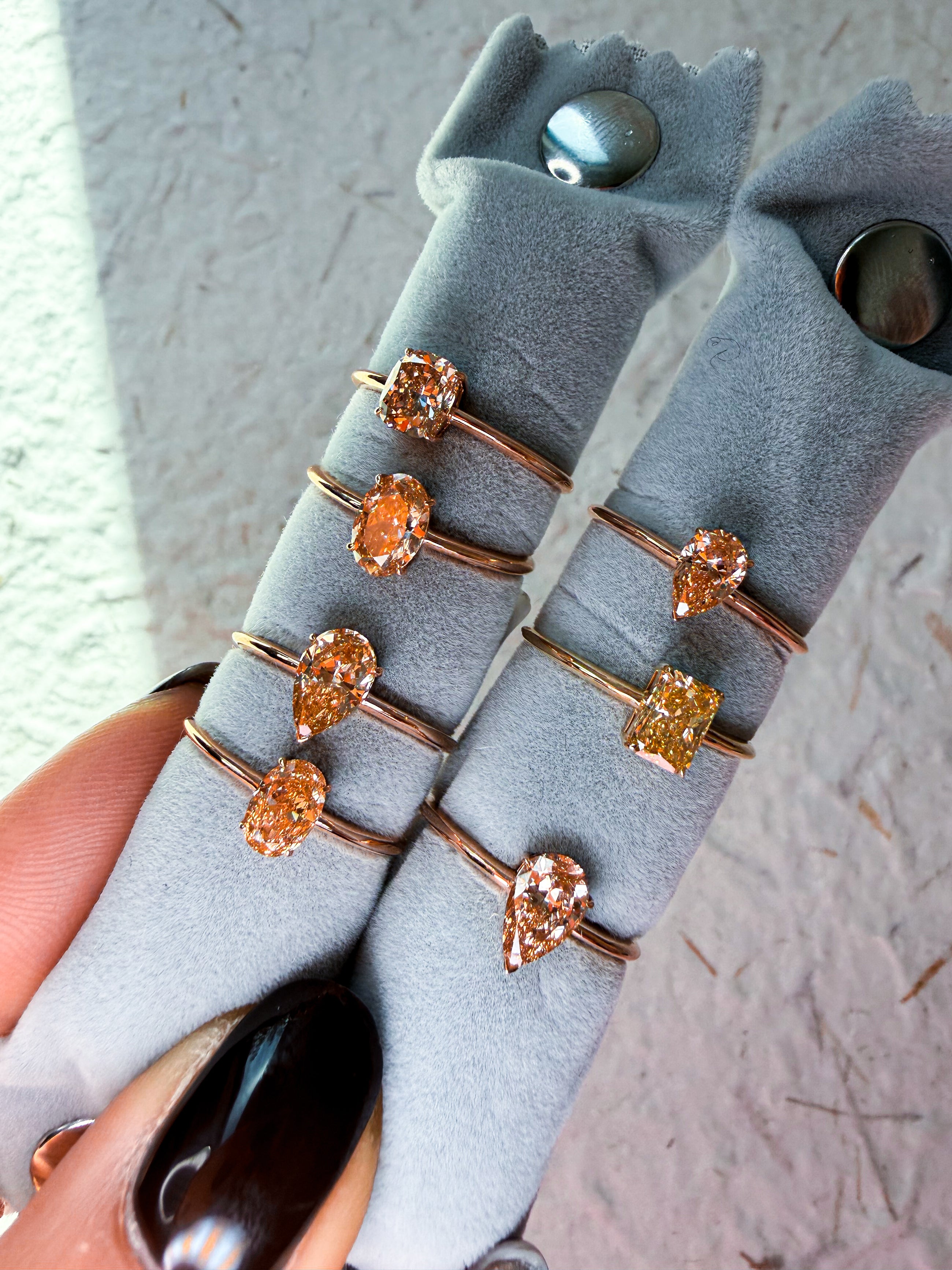 Whisper Peach Solitaire