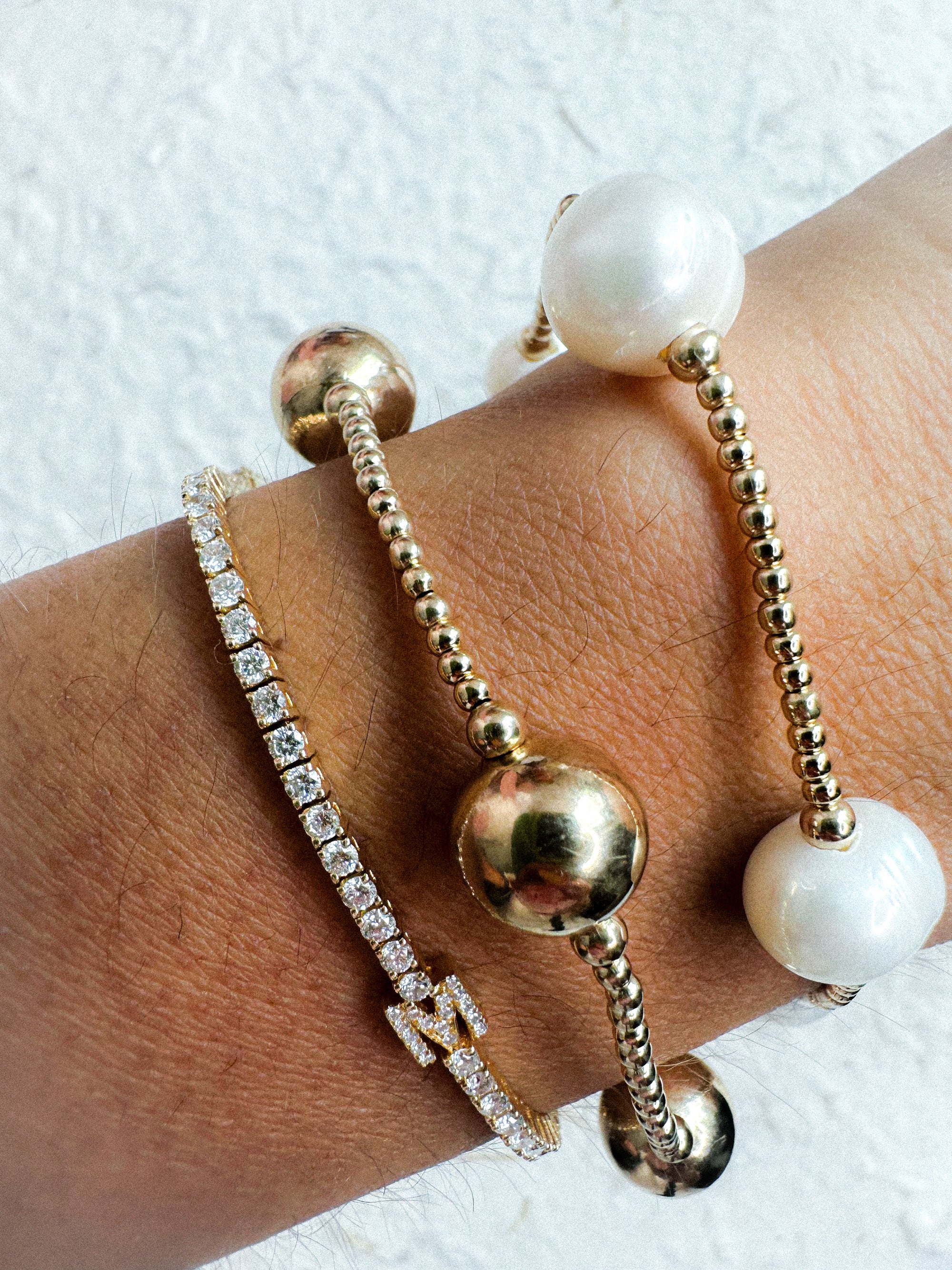 The Orbit Pearl Bracelet