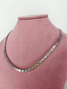 The Emerald Riviera Tennis Necklace
