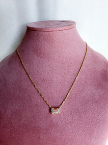 Two Carat Solitaire Necklace