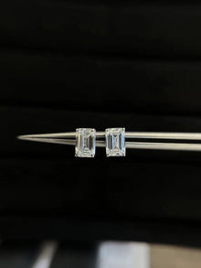The Essentials Emerald Cut 2ctw Diamond Studs