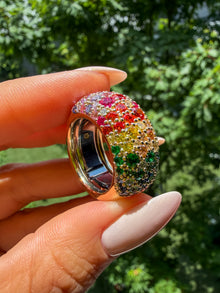 The Ombré Rainbow Ring Jacket