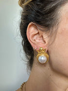 Cherub Pearl Earrings