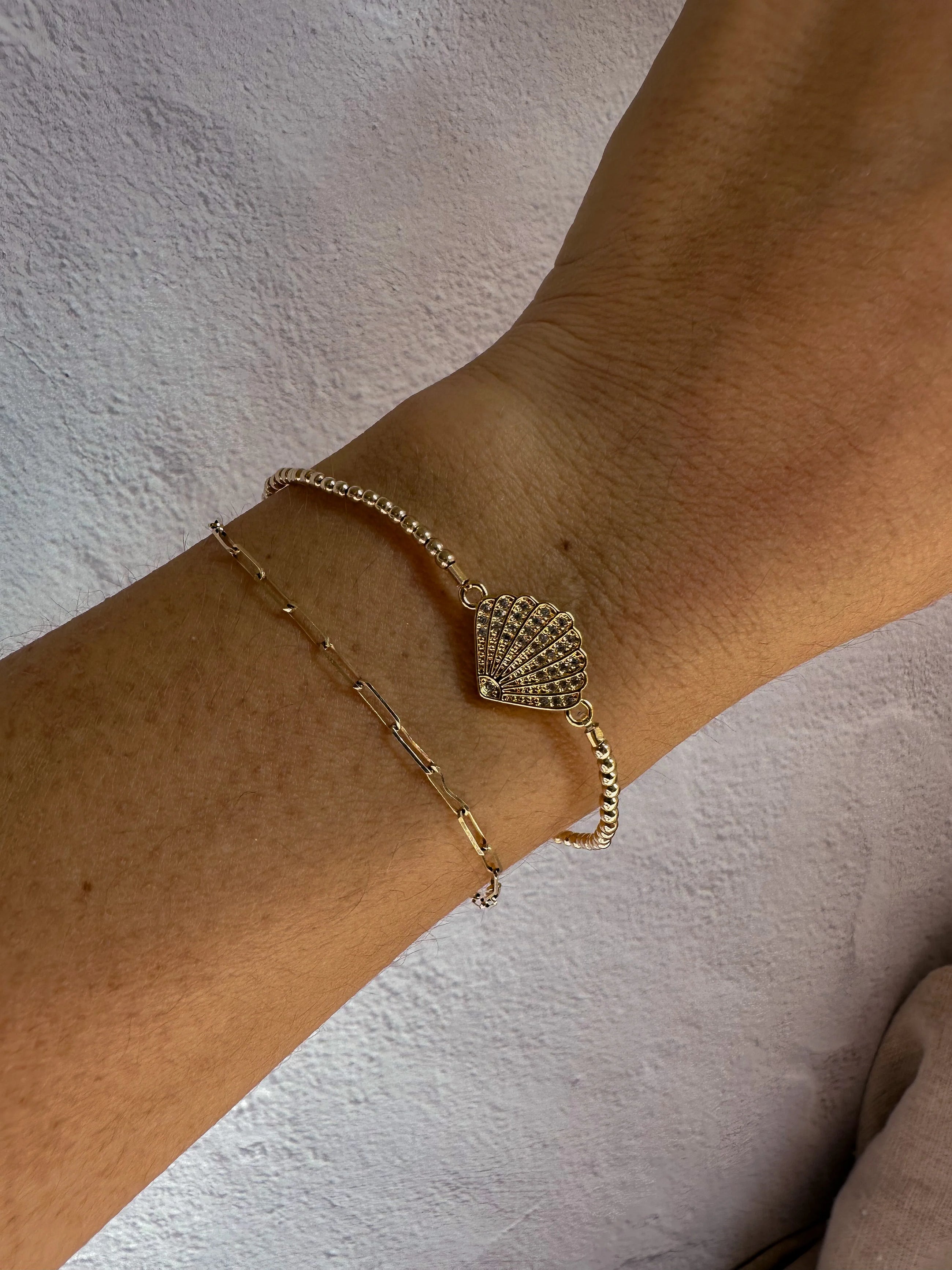 Coastal Seashell Bracelet