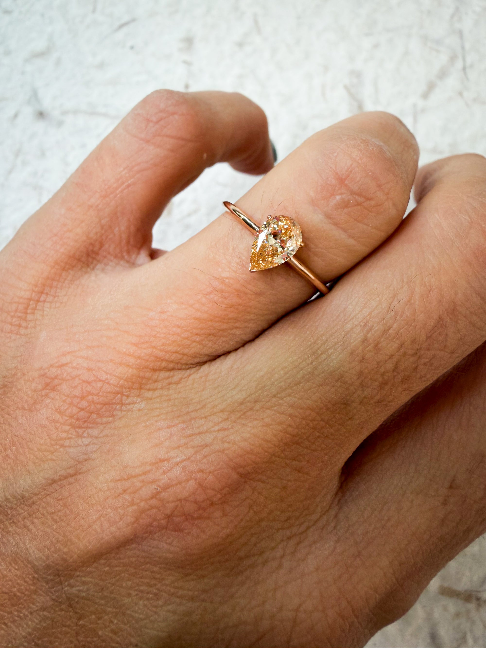 Whisper Peach Solitaire