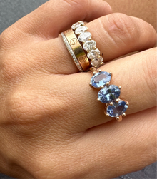 Cornflower Blue Sapphire Ring