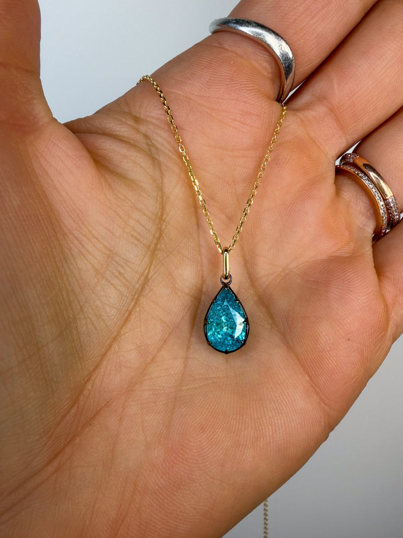 Azure Ice Heirloom Pendant