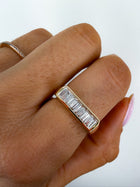 The Bar Baguette Ring