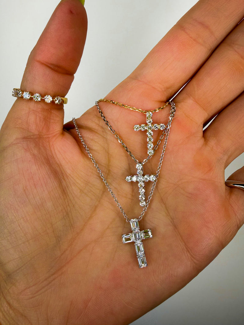Diamond Cross Necklace