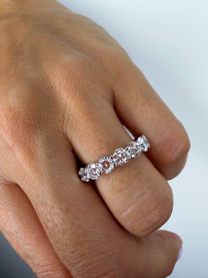 The Classic Brilliant Cut Eternity Band