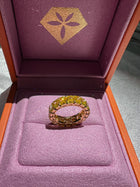 Golden Radiance Eternity Band
