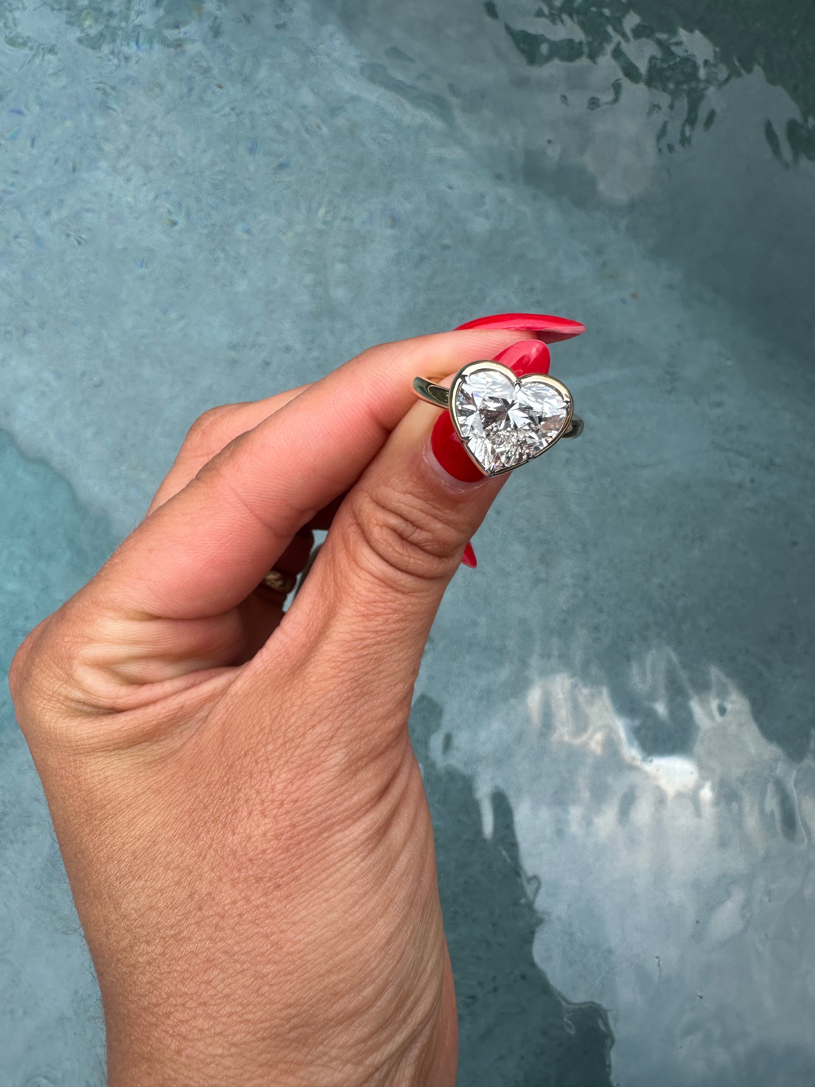 The 5ct Heart Diamond Ring
