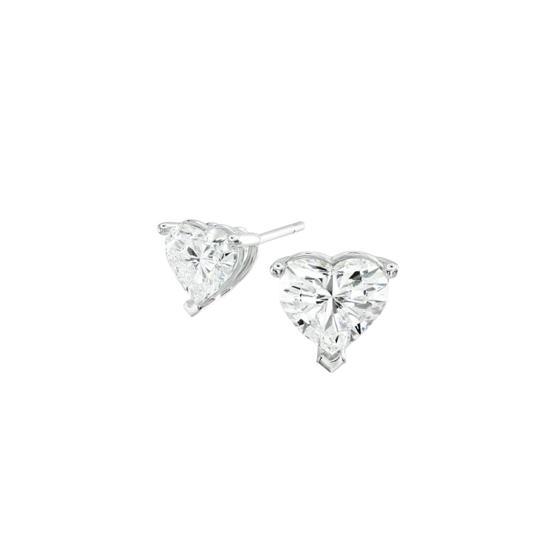 Hearts Aflame 3ctw Diamond Studs