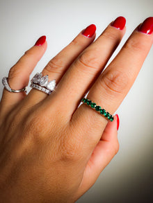 The Zambian Emerald Eternity Ring