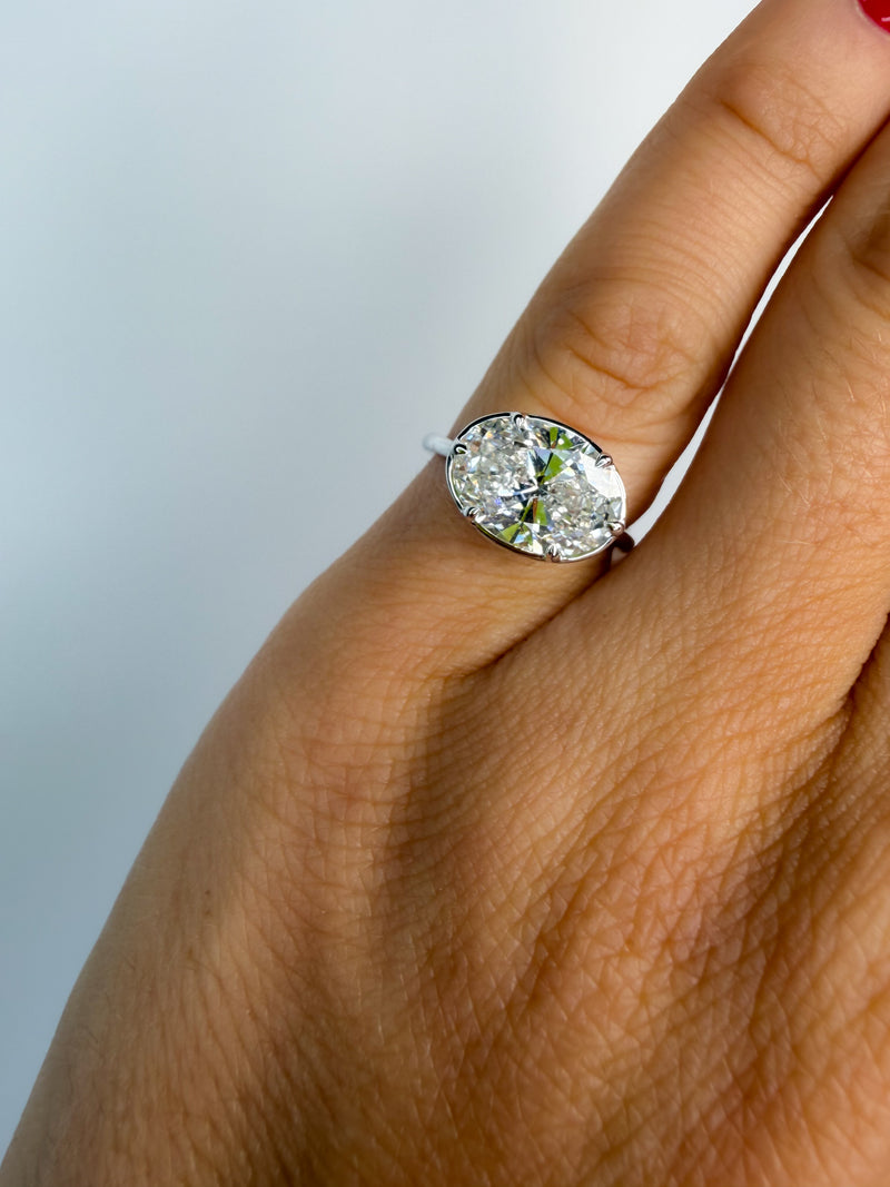 The Ride-or-Die Oval Pinky Ring